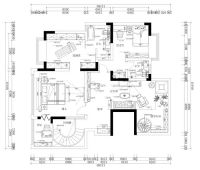 设计案例 | 博瑞都市 270 平米新古典风格优雅屋香 (4)张
