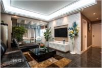 家居美图 | 华侨城 90 平米现代风格灵变黑白 (9)张