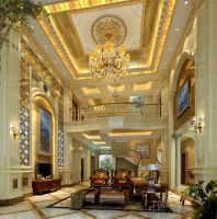 装修美图 | 金林半岛 490 平米新古典风格贵族高雅奢华的生活 (12)张