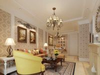 家居美图 | 金地嘉年华 &nbsp; 105 平米美式风格美式田园风(流年似水) (4)...