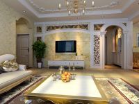 设计案例 | 财富又一城 160 平米新古典风格拱形的魅力 (5)张