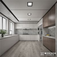 花旗集成吊顶,让厨房成为你的居心之所和温柔的避风港~