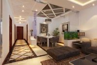 设计案例 | 中环西岸观邸 140 平米现代风格中环西岸观邸-三居-现代风格 (4)张