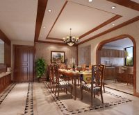 设计案例 | 仁和春天大道 240 平米美式风格 成功人士的温馨之家 (4)张