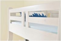 尚心家--新品首发,新型环保北欧简约母子高低床