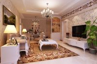 设计案例 | 祥云国际 129 平米现代风格欧式清新 (7)张