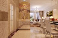 设计案例 | 祥云国际 129 平米现代风格欧式清新 (7)张