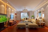 装修美图 | 滨河一号 150 平米新古典风格说好的幸福 (4)张