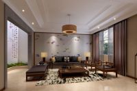 家居美图 | 首开铂郡 285 平米新中式风格彩色中式 (6)张