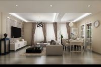 设计案例 | 建邦华庭 97 平米现代风格时尚线条 (3)张