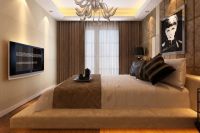 装修美图 | 鑫源山庄 230 平米美式风格蒙娜丽莎的微笑 (9)张