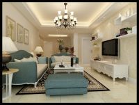 设计案例 | 翡翠国际 102 平米美式风格恬然守望 (7)张