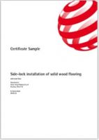 扬子地板侧滑锁扣获全球产品设计最高奖—德国“红点奖”