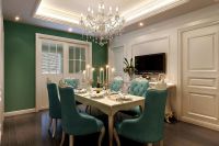 家居美图 | 葛洲坝&bull;紫郡府 235 平米新古典风格华丽一族 (5)张