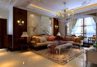 家居美图 | 伍号院 120 平米混搭风格厚重欧风 (9)张