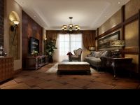 装修美图 | 大河龙城 160 平米混搭风格复古情调 (7)张