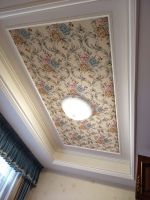 【领绣】所谓奢侈，就是顶上也有墙布!