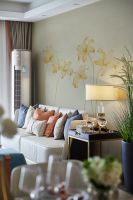 【领绣】玄关之美《荷》，一处惊艳一个家