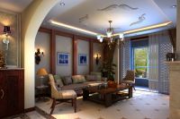 装修美图 | 金地仰山 138 平米美式风格写意乡村 (5)张