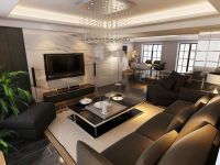 设计案例 | 金域蓝湾 150 平米混搭风格现代简约 (7)张