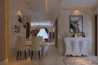 装修美图 | 正商新蓝钻 90 平米现代风格蓝钻生活 (5)张