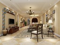 设计案例 | 保利康桥 160 平米美式风格自然风格 (4)张
