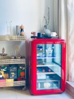 感受红酒杯里的精致，HCK哈士奇复古红酒柜