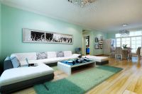 家居美图 | 中海凯旋门 137 平米现代风格清爽惬意 (9)张