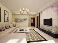 装修美图 | 兰大家属院 150 平米现代风格璀璨人生 (6)张