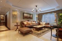 设计案例 | 名士豪庭 150 平米美式风格美式新古典 (6)张