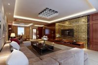 设计案例 | 坤泰园小区 160 平米新中式风格骑马山坤泰园小区 (5)张