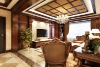 家居美图 | 铁路局高层 128 平米美式风格铁路局高层 (4)张