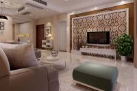 装修美图 | 绿城翡翠湖玫瑰园 140 平米现代风格绿城玫瑰园140平米现代简约风格 (5...