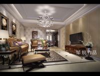 设计案例 | 凯旋南城 188 平米新古典风格优雅和谐 (3)张