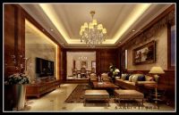 装修美图 | 东山国际 300 平米美式风格舒适三居 (4)张