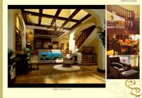 设计案例 | 香颂岛 350 平米美式风格体现美式乡村的自然感觉 (4)张