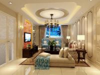 装修美图 | 英郡 130 平米美式风格优雅时尚的休闲美式-中德英伦联邦 (4)张