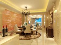 装修美图 | 英郡 130 平米美式风格优雅时尚的休闲美式-中德英伦联邦 (4)张