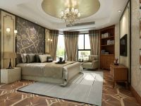 装修美图 | 英郡 130 平米美式风格优雅时尚的休闲美式-中德英伦联邦 (4)张