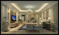 家居美图 | 保利心语 190 平米新古典风格浪漫法式 (3)张