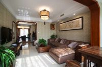 设计案例 | 绿地锦天府 142 平米新中式风格绿地圣路易&bull;新中式 (7)张