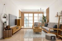 维意89m²日式小清新混搭风，轻松实用还很有格调