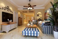 家居美图 | 中梁天御 126 平米其他中梁天御--地中海风格 (3)张