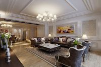 家居美图 | 南门国际置地 180 平米新古典风格南门国际置地 (4)张