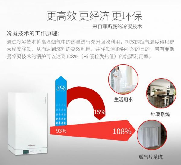 图片说明：Viessmann/德国菲斯曼天燃气壁挂炉B1JD