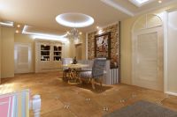 装修美图 | 南门国际置地 132 平米美式风格南门国际置地 (4)张