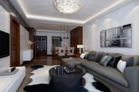 装修美图 | 华城领秀 95 平米现代风格碧水蓝天 (8)张