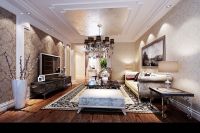 装修美图 | 莱茵庄园 160 平米新古典风格莱茵庄园 (8)张