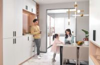 柏厨集成家居麦芒橱柜守望幸福 做现代简约家居中的治愈系