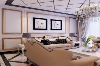 设计案例 | 国际城 158 平米新古典风格现代感的欧式氛围 (7)张